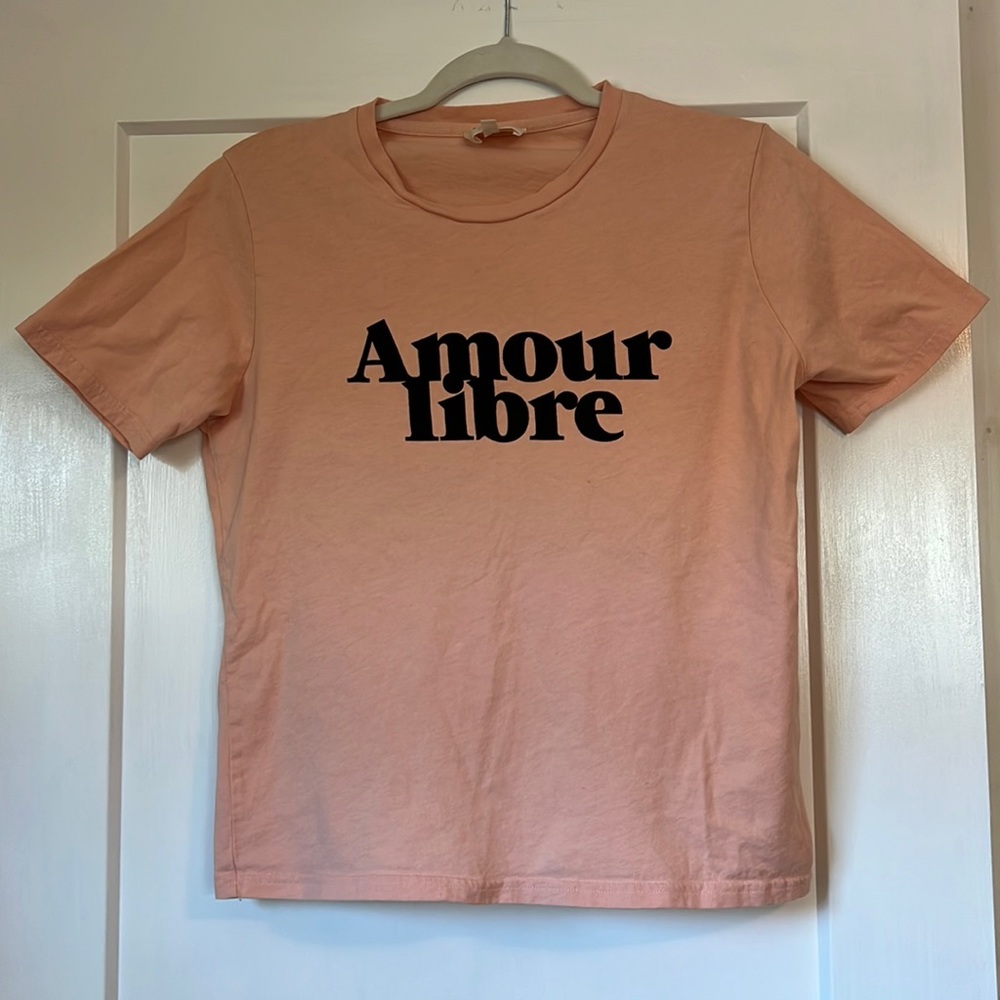 Sézane ‘Amour Libre’ t-shirt